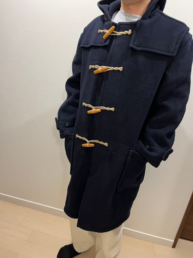 ヴィンテージ　Gloverall　グローバーオール ダッフルコート ネイビー