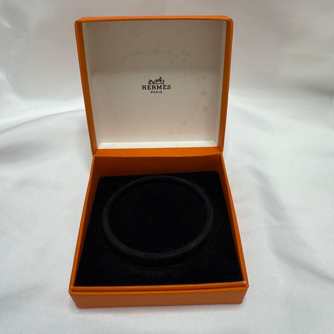 エルメス HERMES エマイユ バングル ブレスレット 象 ゾウ ブルー