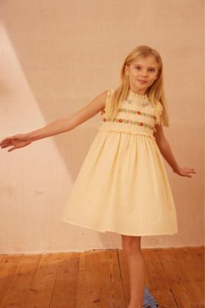 8月末迄【新品】Apolina IRRA DRESS - 7-9y