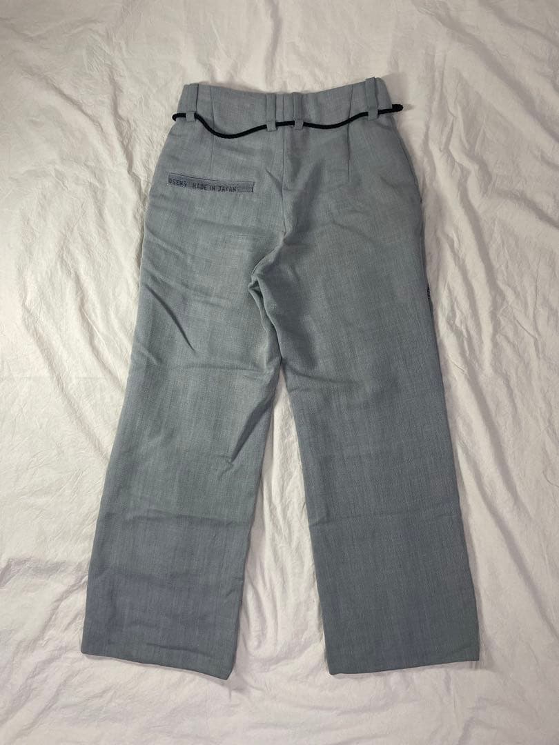 ETHOSENS \" Ear name 袴 \" wool slacks