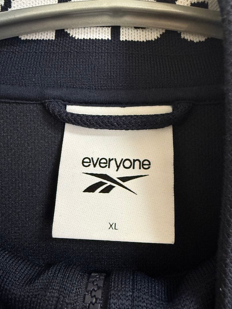 everyone Reebokトラックジャケット　XL ネイビー