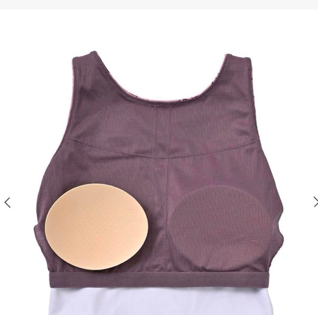 ひまわり sukalaリボンフラワープリント ブラトップ☆Tシャツ