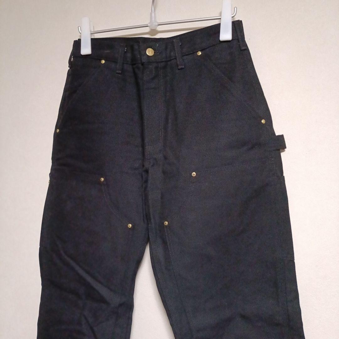 2/6出品終了　美品　カーハート　ダブルニーパンツ　ブラック　メキシコ製