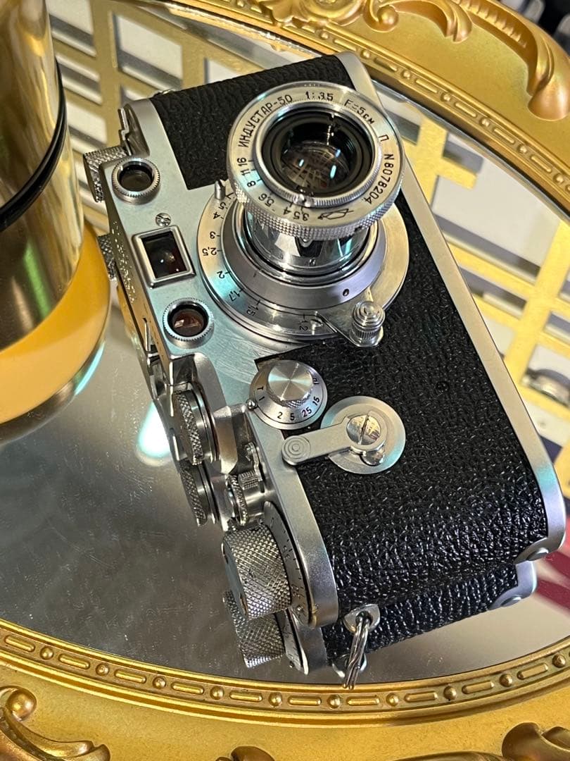 バルナックライカの完成形 IIIf セルフ付 + Industar-50 美品