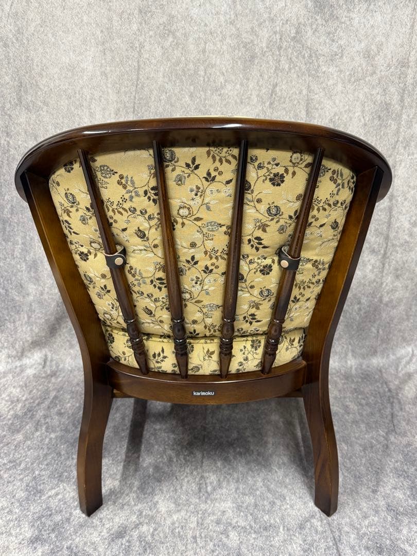 カリモク　コロニアル　ダイニングチェア　アームチェア ②