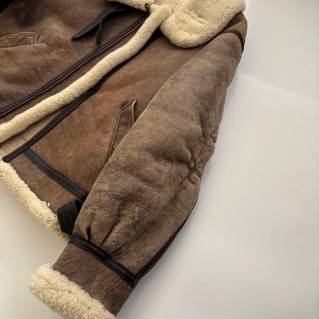 お値下げ済み 希少サイズ(44)AVIREX/B-3ムートンフライトジャケット