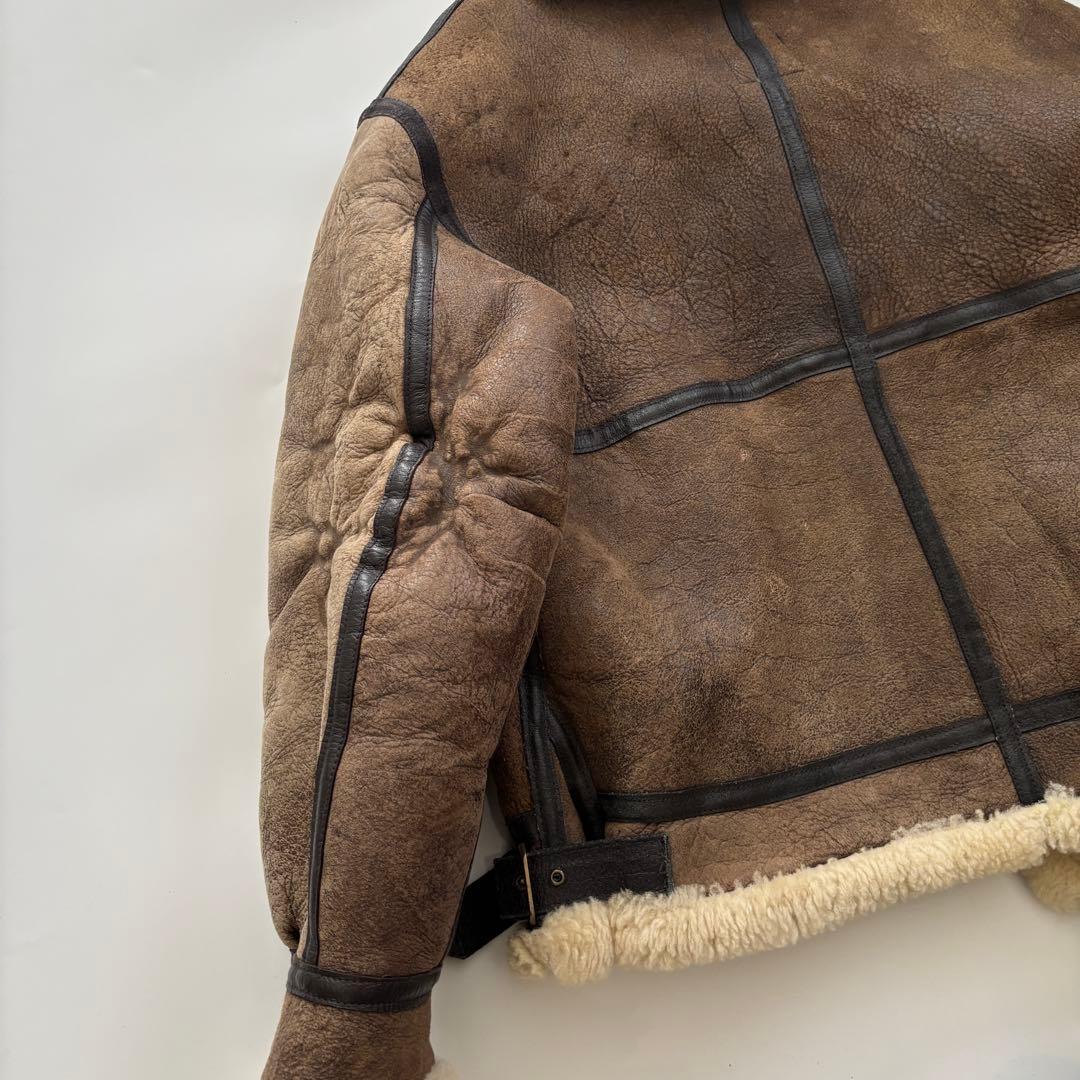 お値下げ済み 希少サイズ(44)AVIREX/B-3ムートンフライトジャケット
