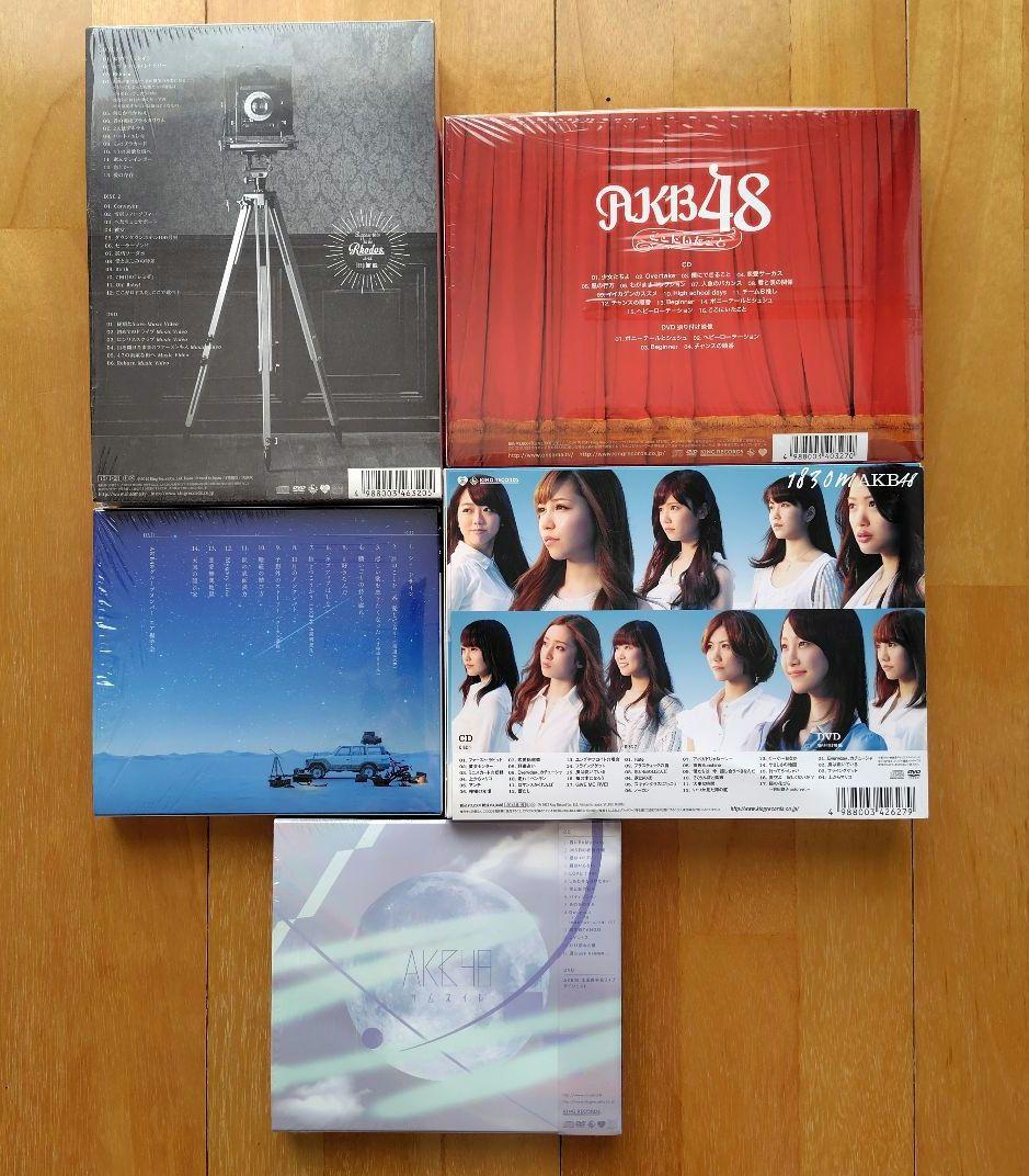 AKB48　特典付きアルバム５点セット　バラ売り可