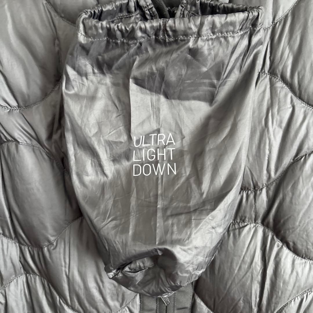 UNIQLO Theory ウルトラライト ダウンロングベスト ブラックMサイズ