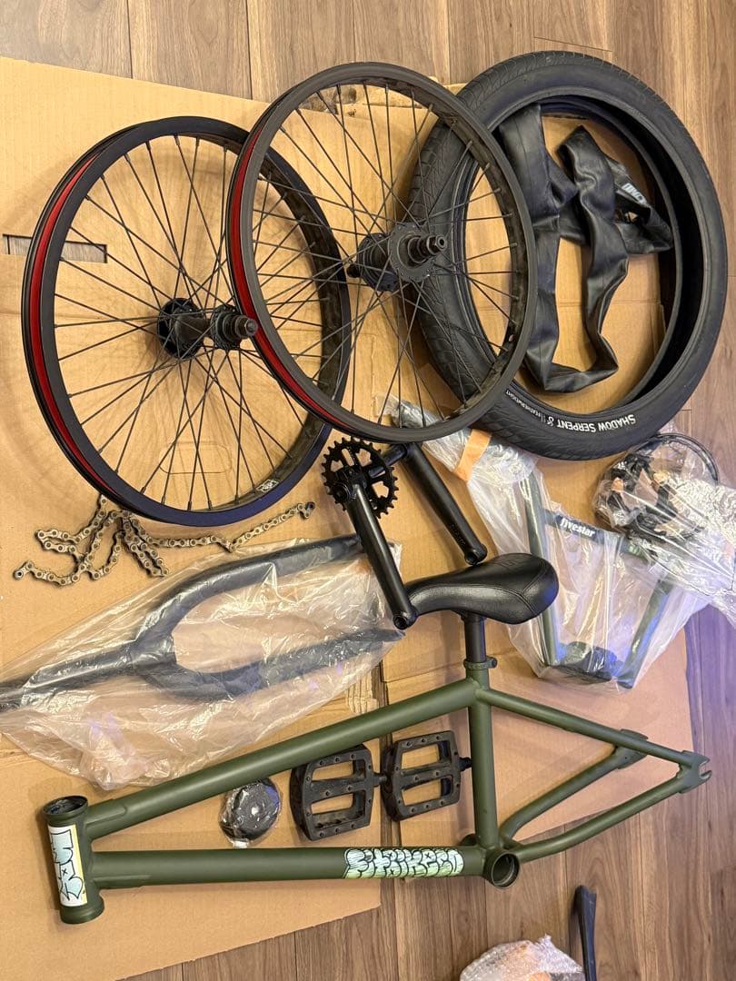 FIT BMXストリート 20インチ引き取り現状状態