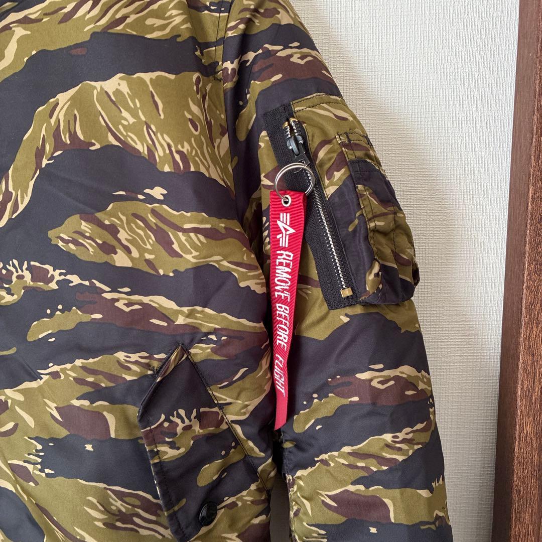 ジャケット・アウター alpha tiger camo MA-1 bomber jacket