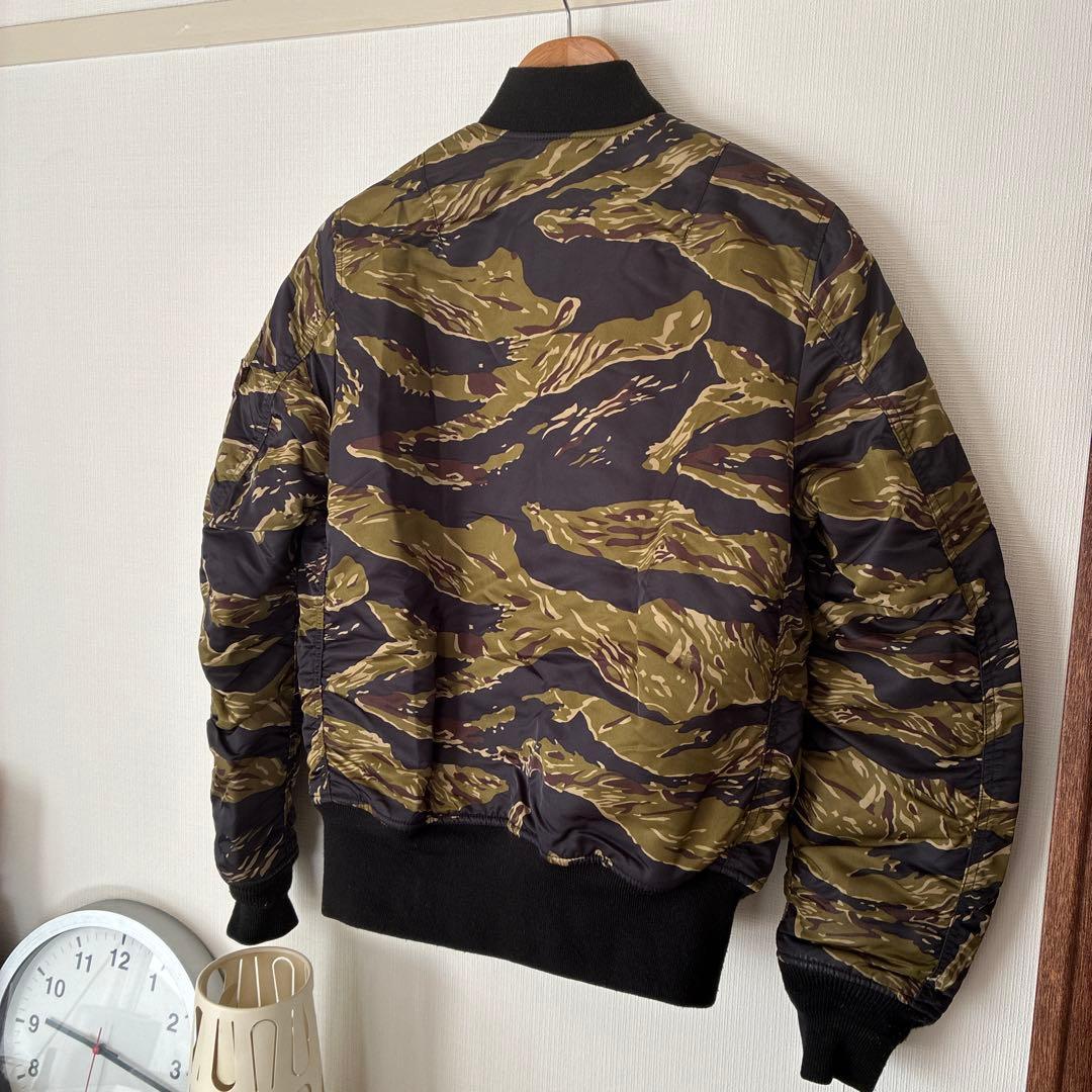 ジャケット・アウター alpha tiger camo MA-1 bomber jacket