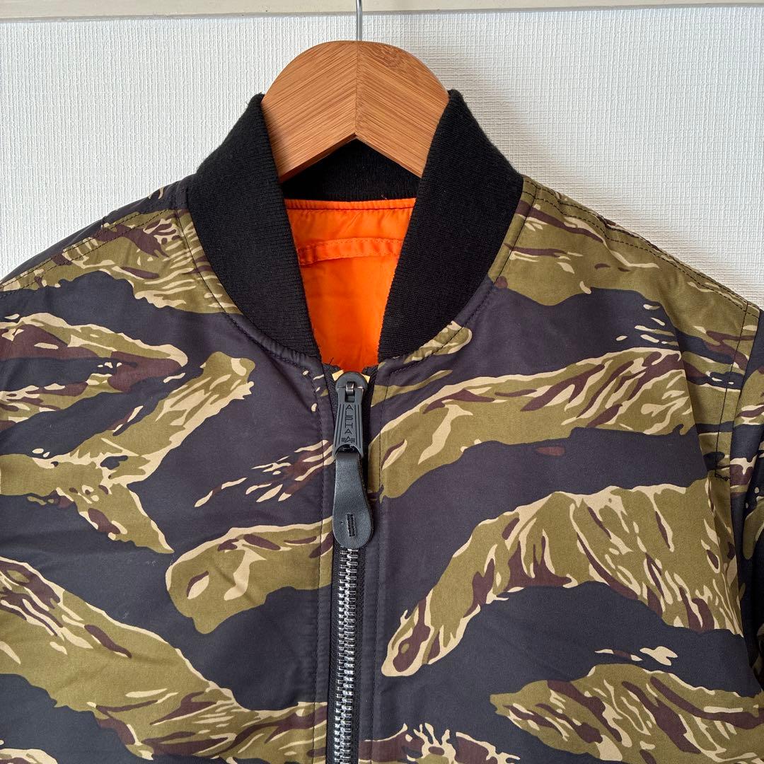 ジャケット・アウター alpha tiger camo MA-1 bomber jacket