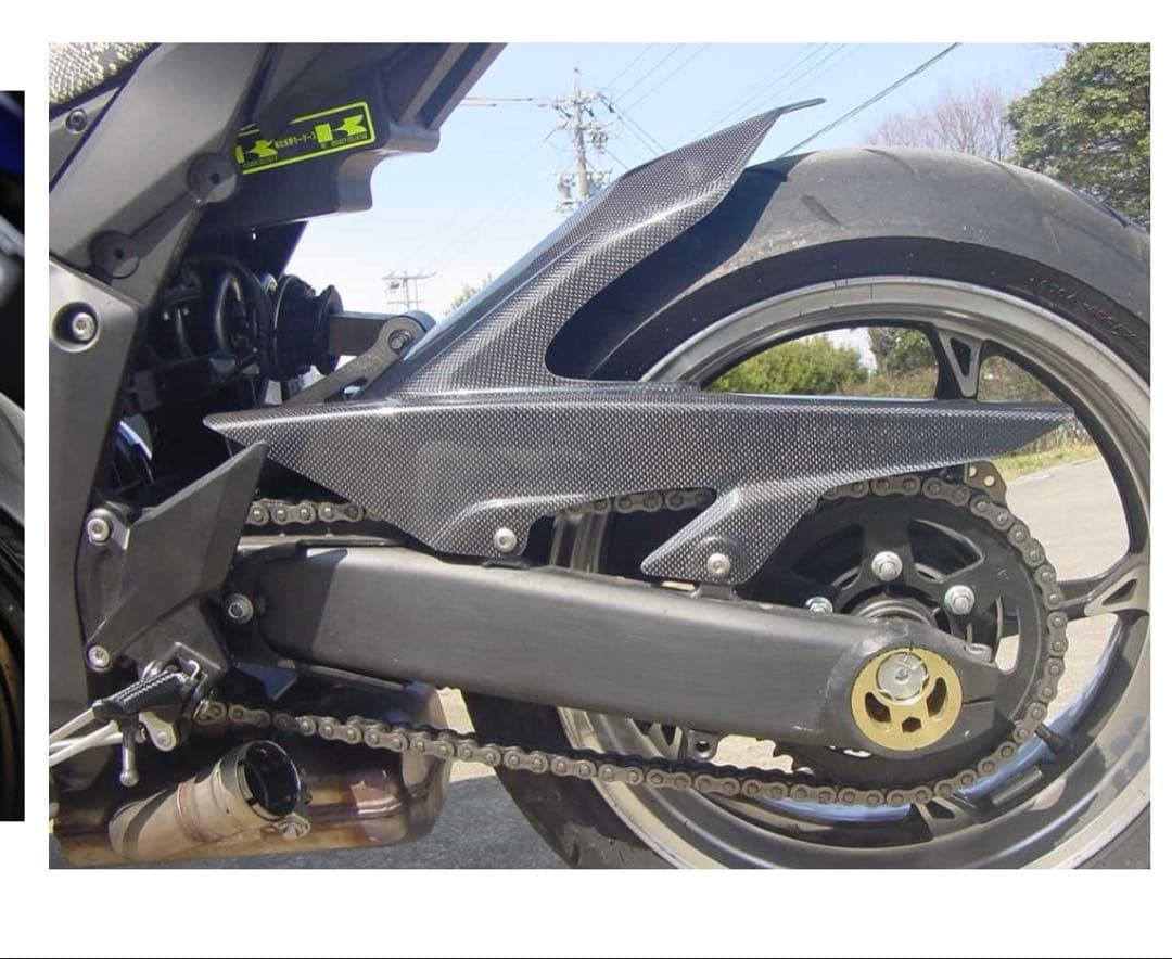 ホ*ケ様 ninja1000SX STRIKER カーボンカウル ブラック