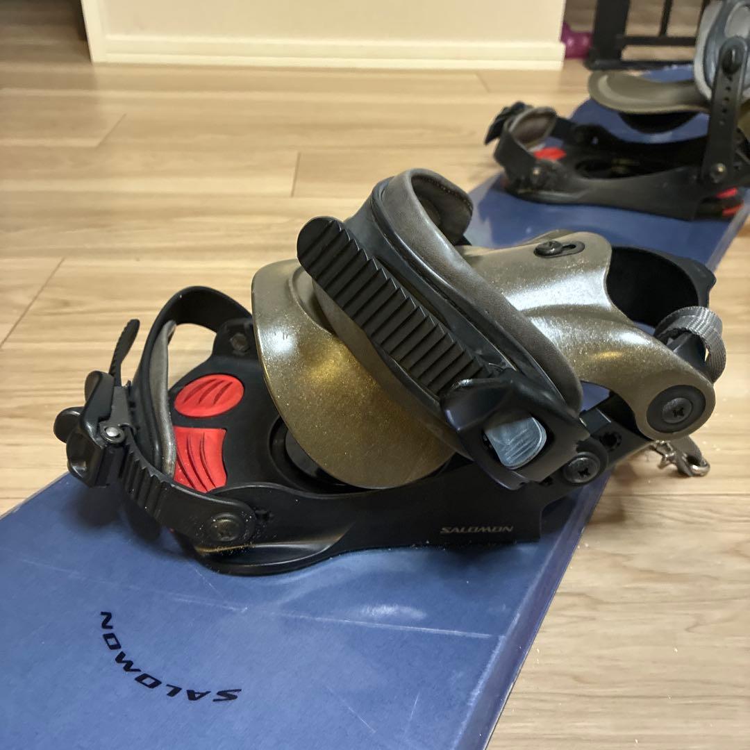 SALOMON スノーボード 154cm ビンディング付き