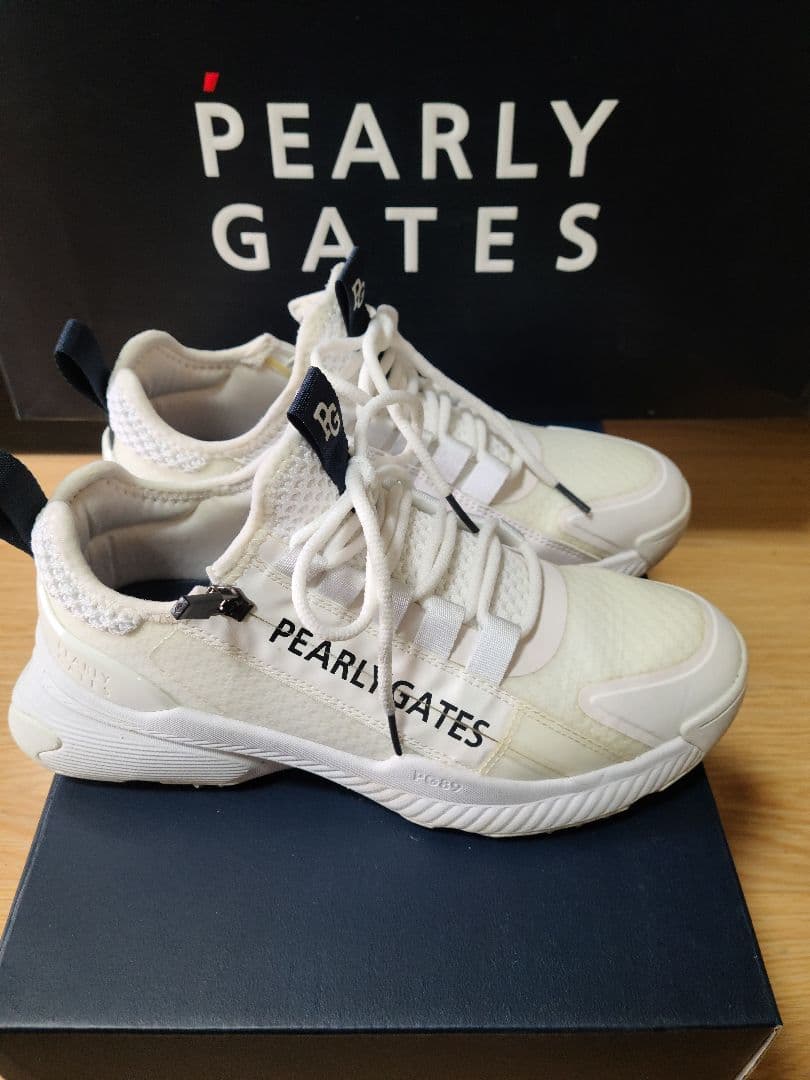 PEARLY GATES ホワイト スポーツシューズ