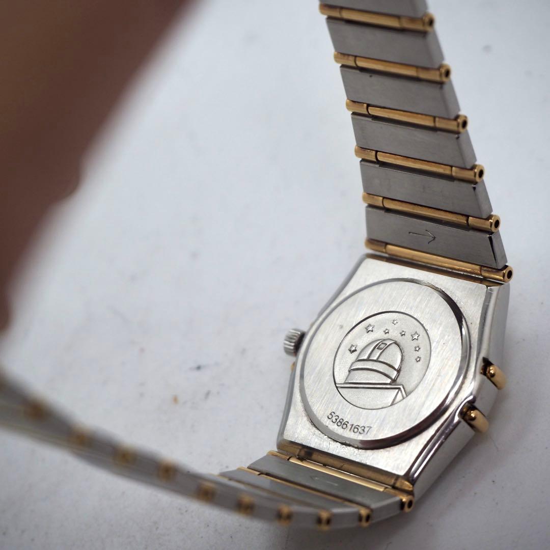 388 稼働【美品】OMEGA 時計　コンステレーション YG/SSレディース