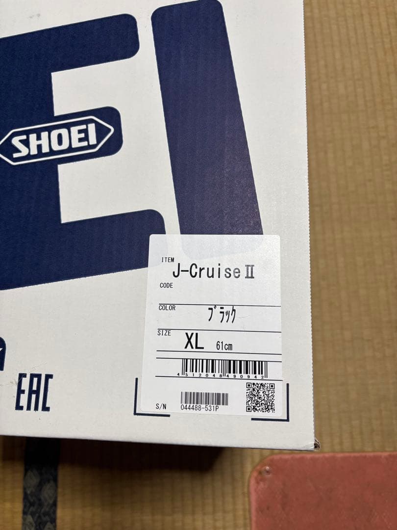 Shoei ショウエイ J-Cruise Ⅱ ブラック