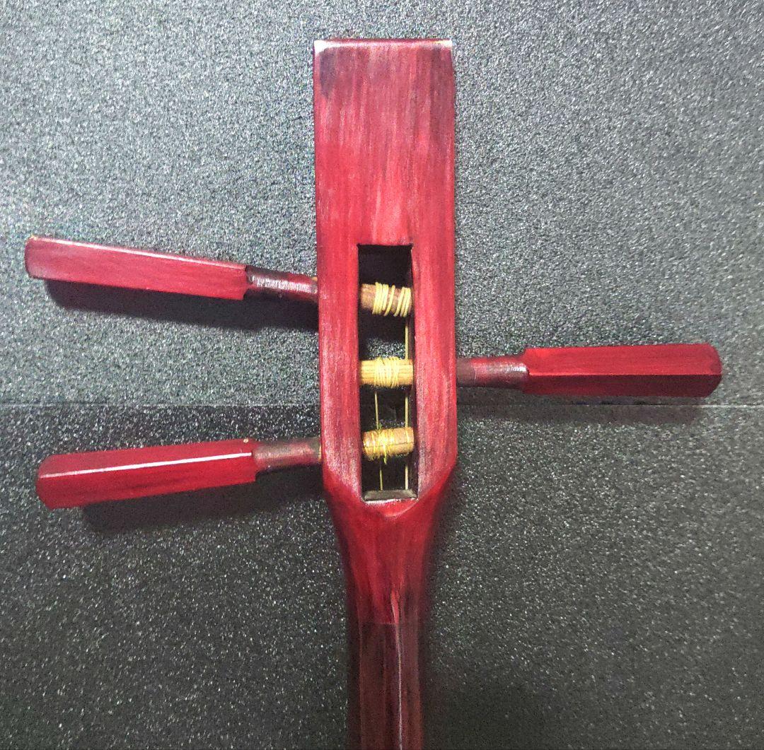 ごったん 木製 三味線 南九州　宮崎県 伝統工芸品 箱三線　黒木之作