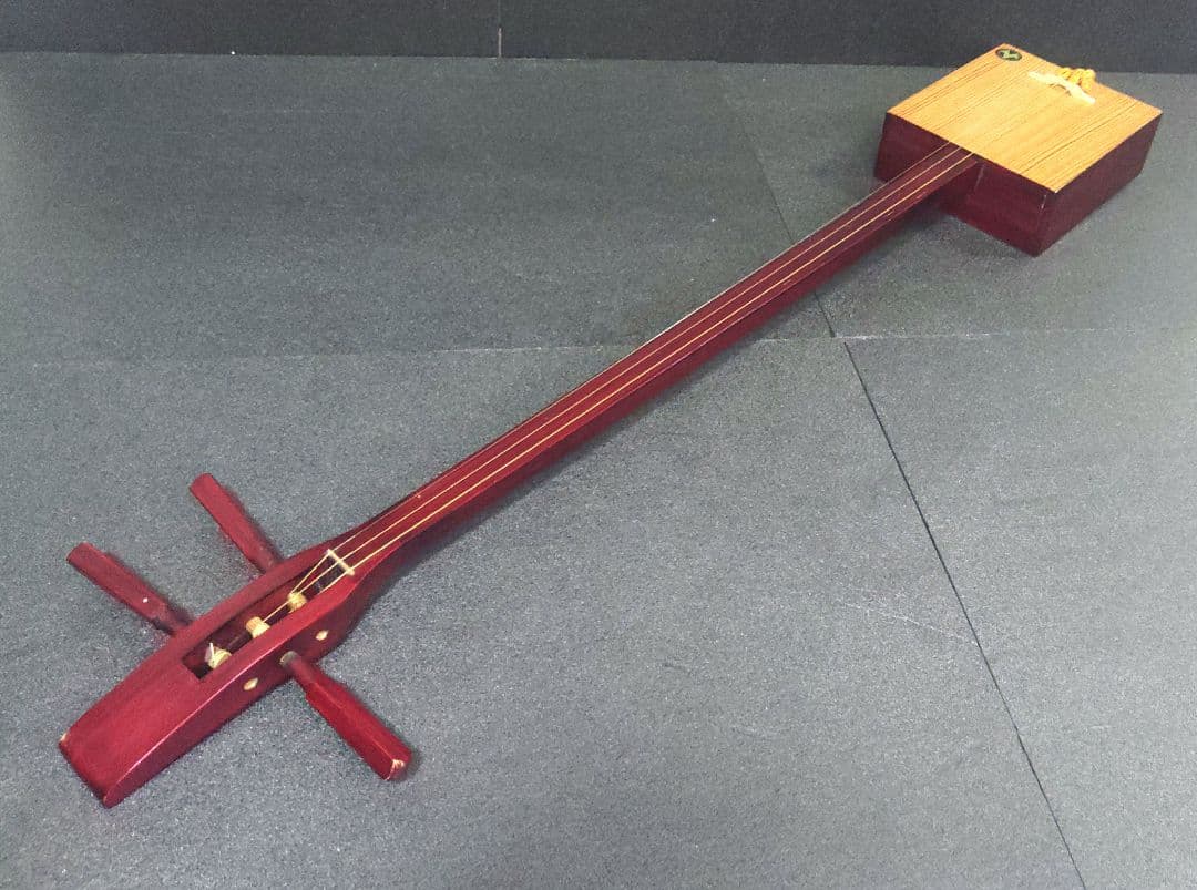 ごったん 木製 三味線 南九州　宮崎県 伝統工芸品 箱三線　黒木之作