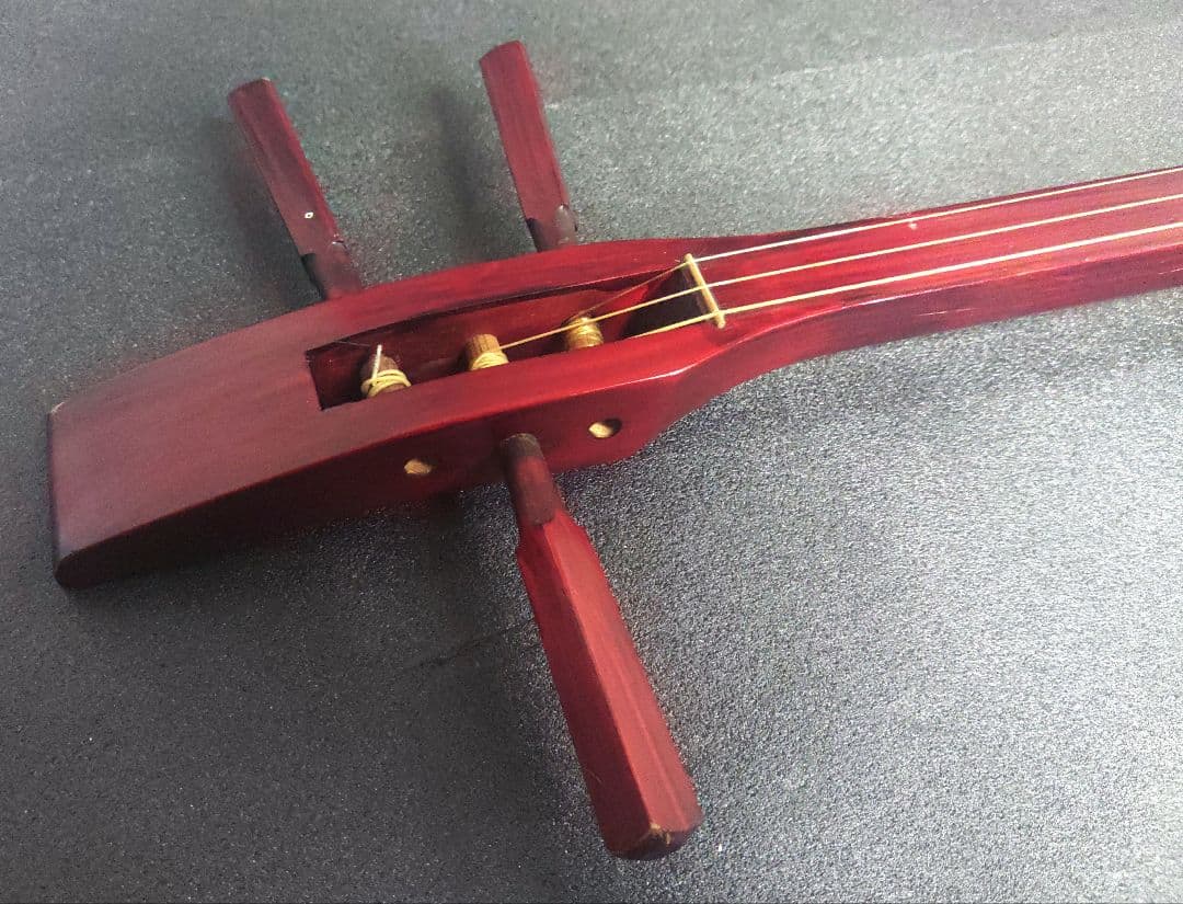 ごったん 木製 三味線 南九州　宮崎県 伝統工芸品 箱三線　黒木之作