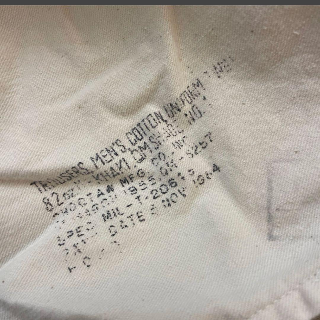 H*a様 50s 美品 グッドサイズ W34 ボタンフライ チノパン