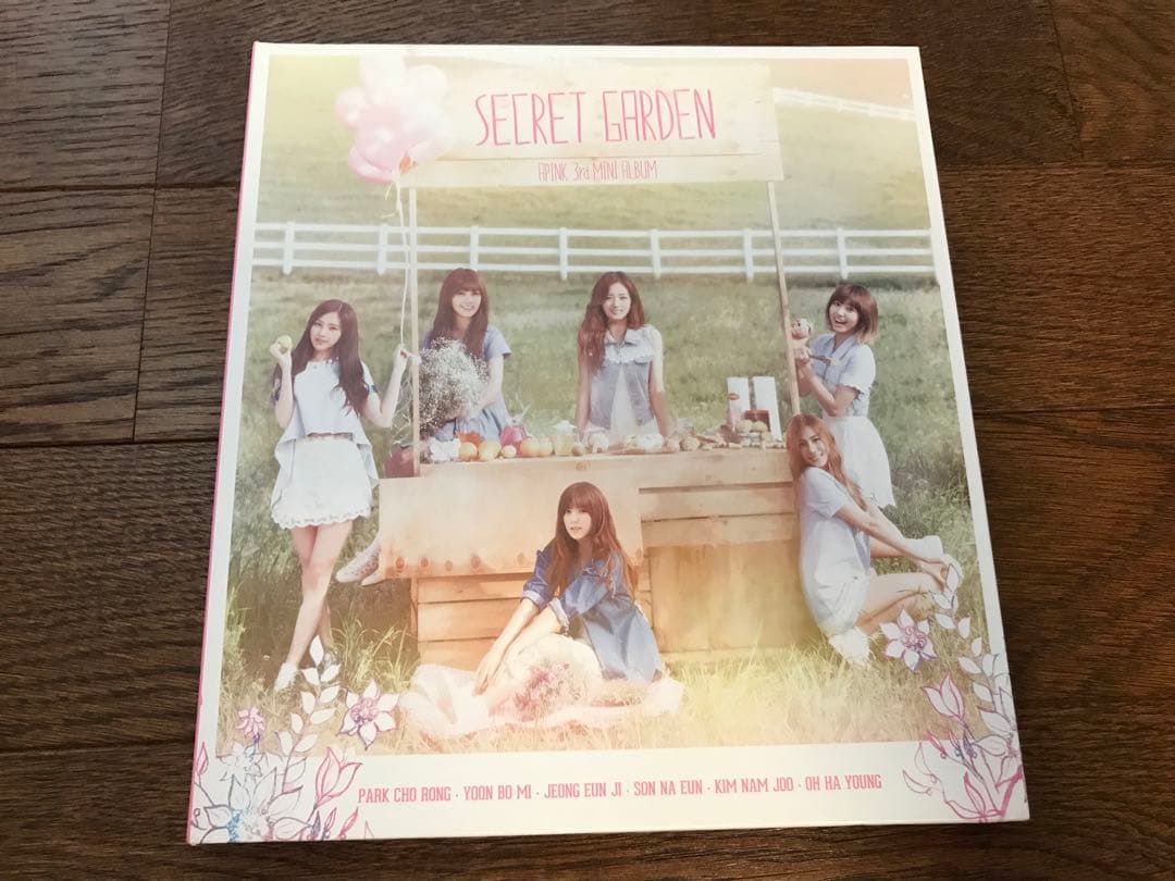 Apink 直筆サイン入り CD SECRET GARDEN 韓国 エーピンク