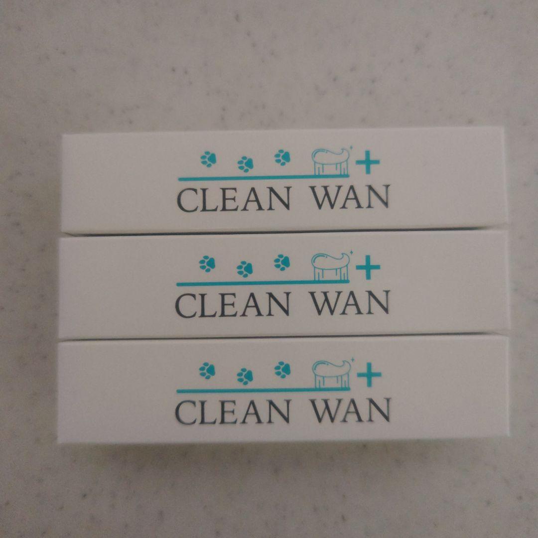 CLEAN WAN クリーンワン 犬 歯磨きジェル 15g 新品 3本セット