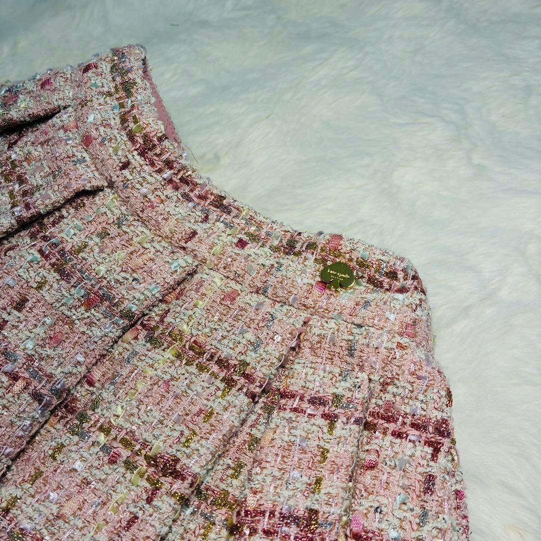 ケイトスペード フォーマル 入学式120 ３点セットアップ 卒園式　ツイード