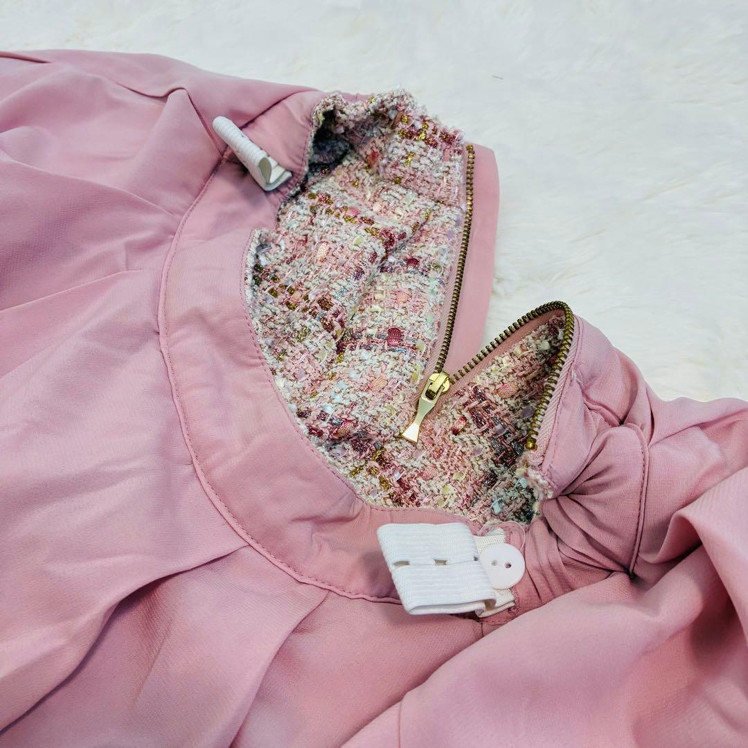 ケイトスペード フォーマル 入学式120 ３点セットアップ 卒園式　ツイード