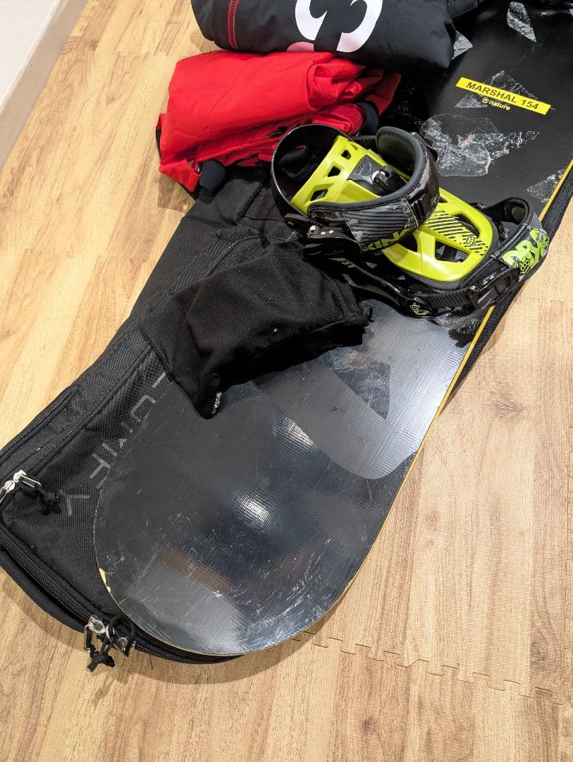 スノーボード　オールセット　ARBN Marshal　154cm 他多数