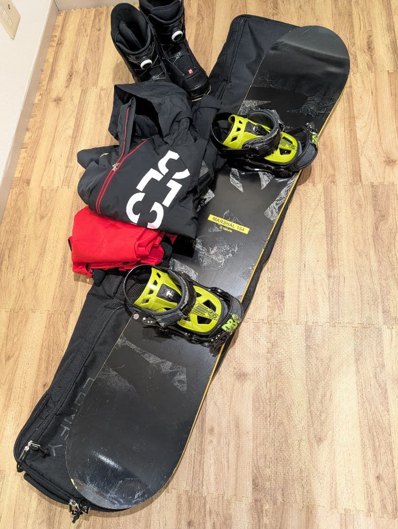 スノーボード　オールセット　ARBN Marshal　154cm 他多数