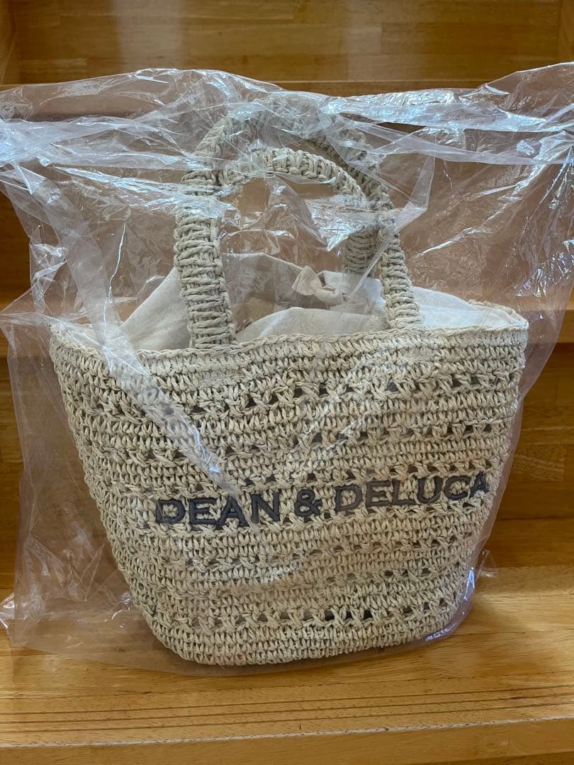 DEAN &DELUCA ビームス クロッシェバスケットバッグ Sサイズ
