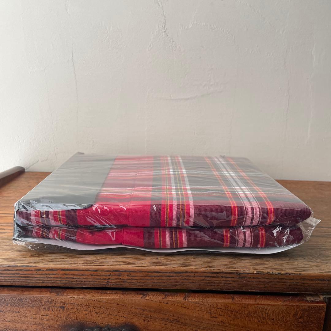 Ralph Lauren コンフォーターカバー シングル　タータン　チェック　赤