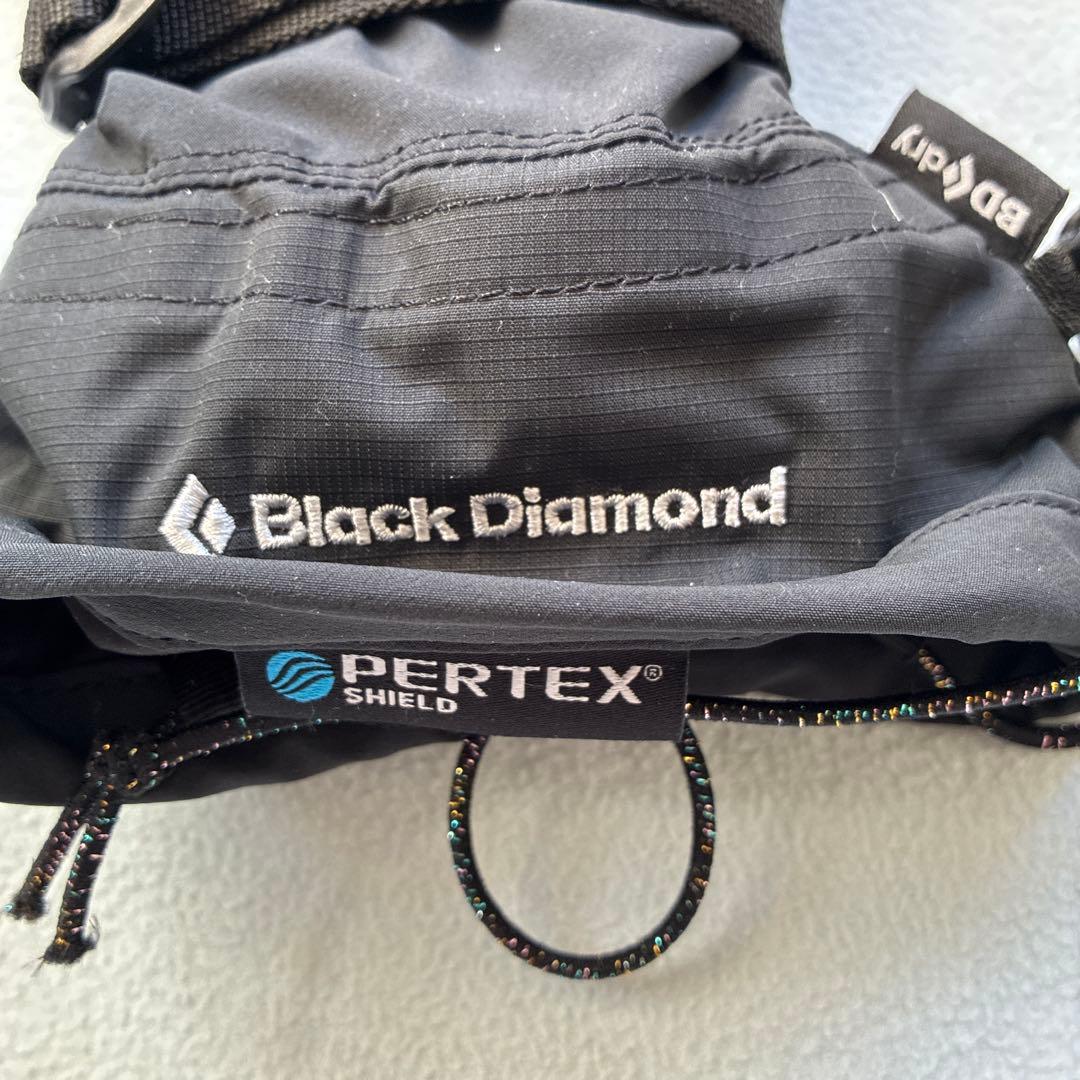 【新品、未使用】 防水グローブ ブラック Ｌサイズ