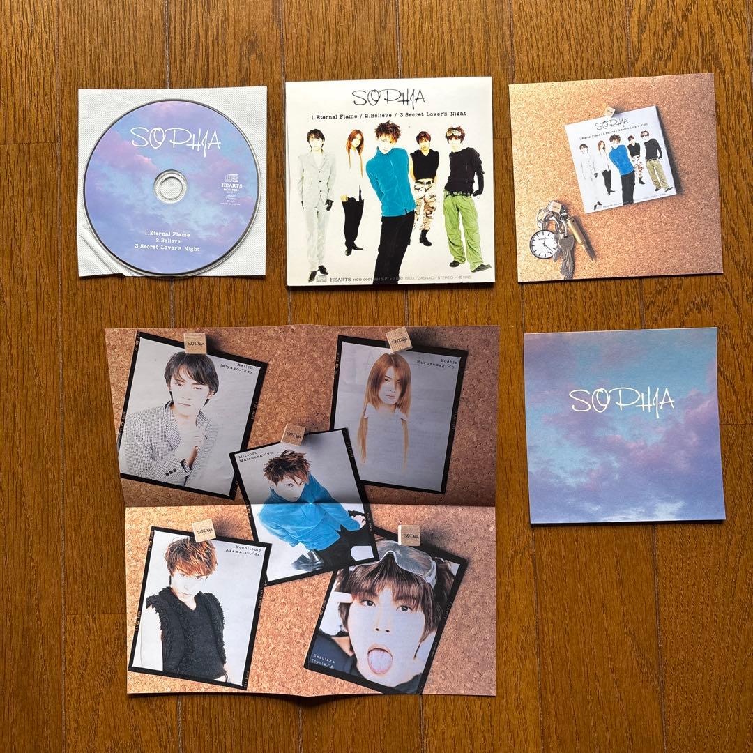 SOPHIAインディーズ盤5000枚限定1stプレス3曲入り