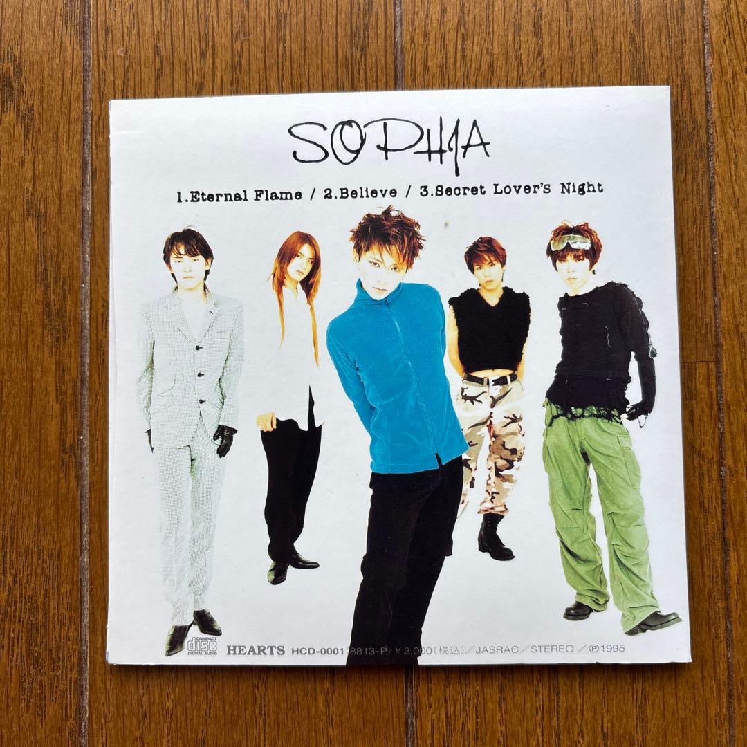 SOPHIAインディーズ盤5000枚限定1stプレス3曲入り