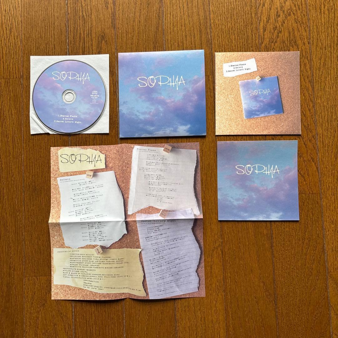SOPHIAインディーズ盤5000枚限定1stプレス3曲入り