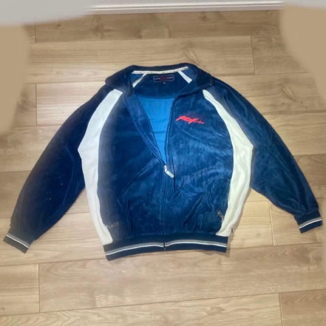 PHATFARM ベロアXXLジップアップジャケット90s 00s b-boy