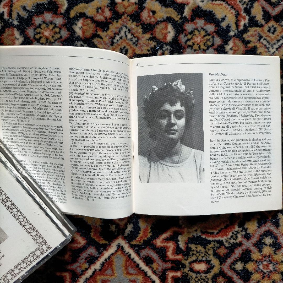 ペルゴレージ 歌劇 シリアのアドリア－ノ全幕 パンニ ロ－マオペラオ－ケストラ