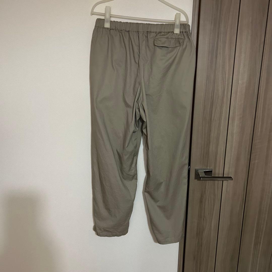 Yuan Relax Tuck Pants ”Cotton Chino”ベージュ