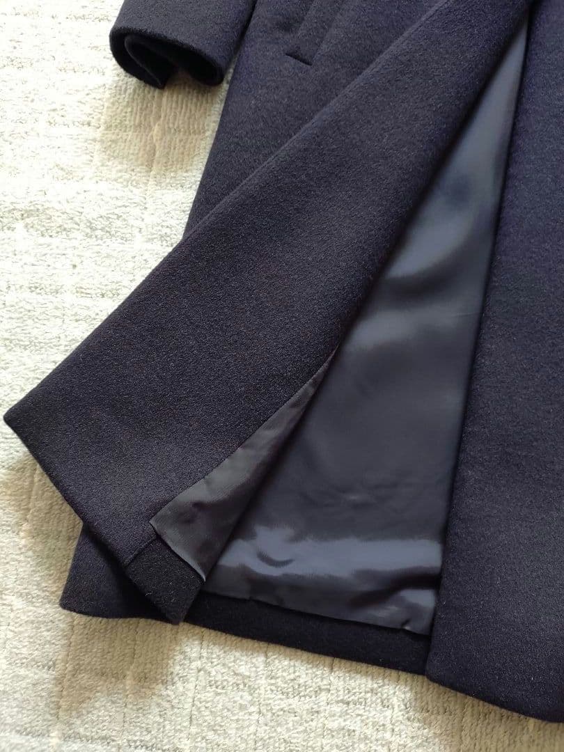 新品　PLST ウールモッサカラーレスコート　Sサイズ