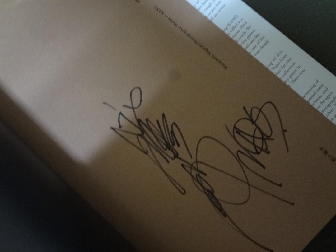 永瀬正敏 直筆サイン入り●写真集 This Moment：永瀨正敏的KANO映像