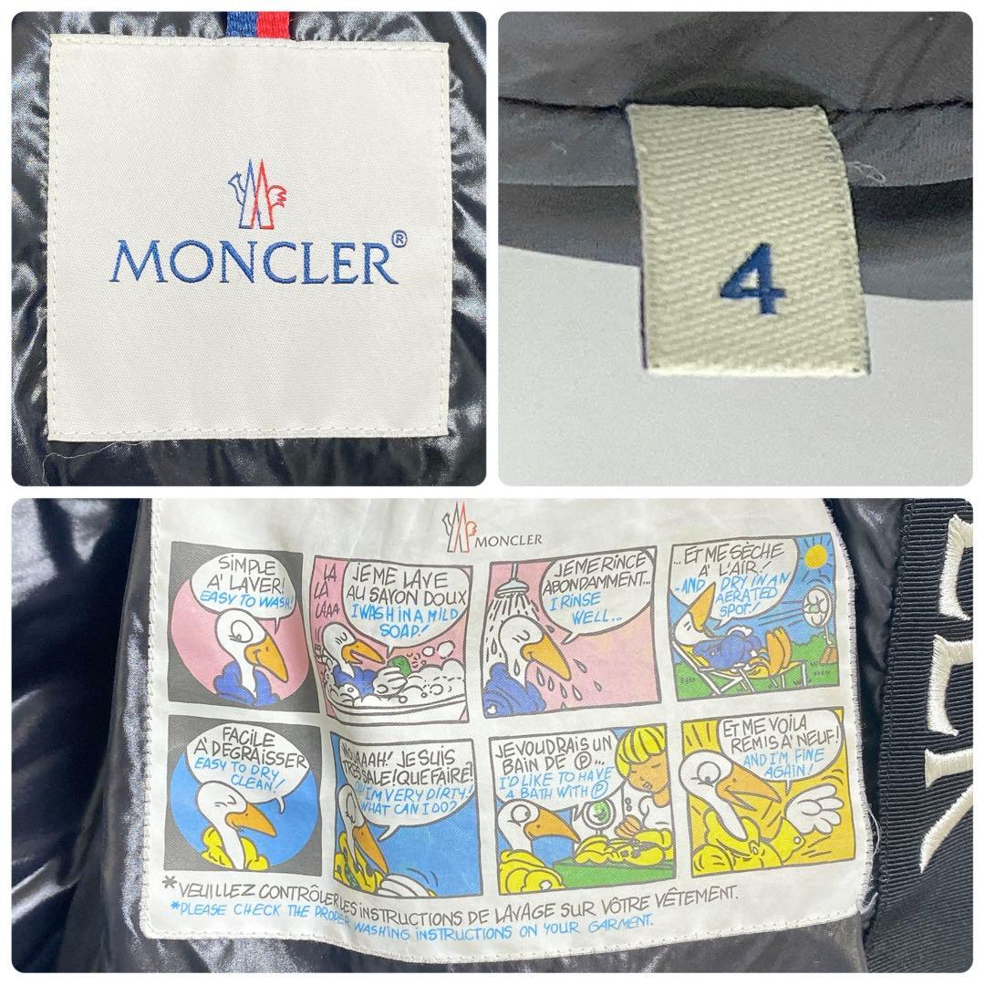 MONCLER / AGNEAUX ダウンベスト 4 ブラック メンズ
