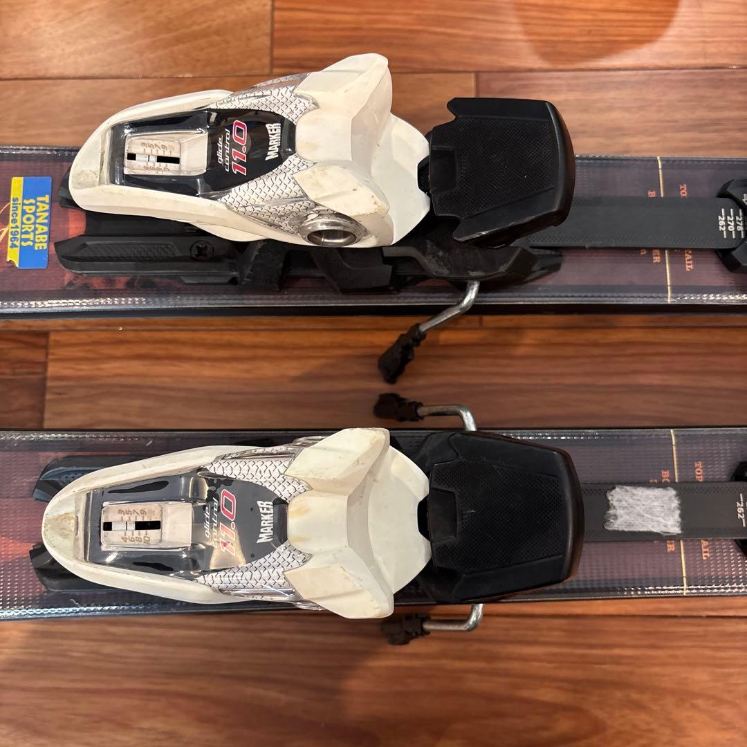 OGASAKA スキー板 バインディング付き