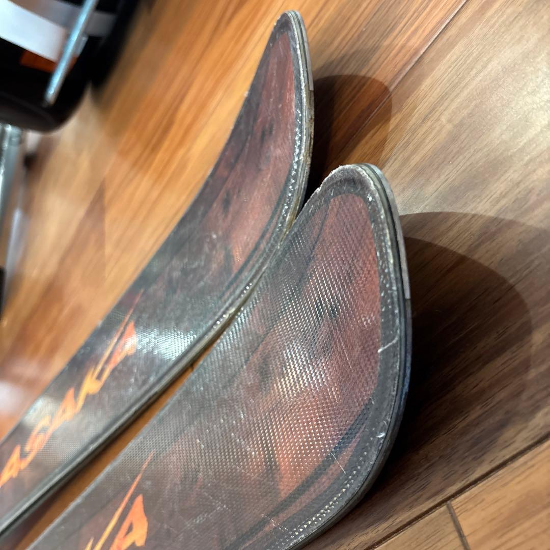 OGASAKA スキー板 バインディング付き