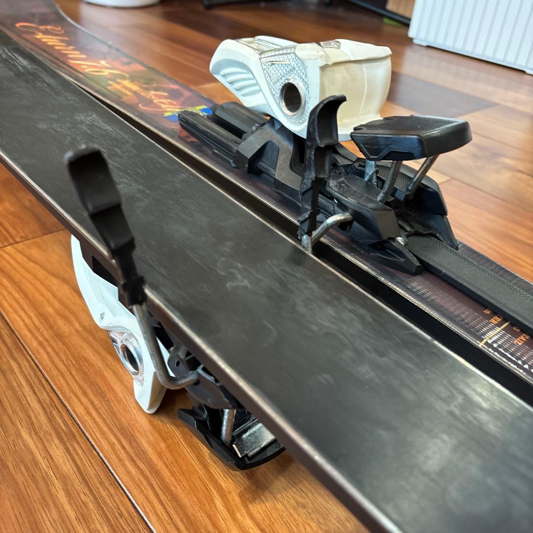 OGASAKA スキー板 バインディング付き