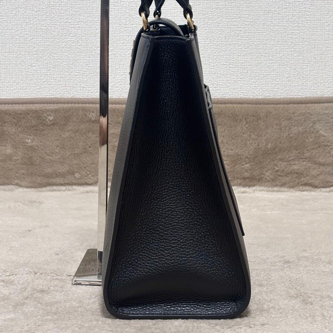 【極美品】 トリーバーチ ビジネスバッグ 2WAY ゴールド金具 A4可