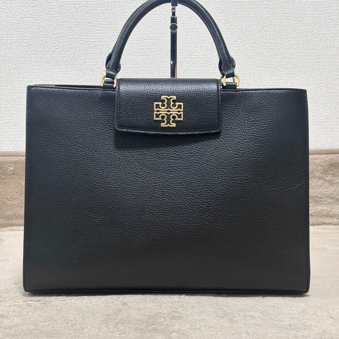 【極美品】 トリーバーチ ビジネスバッグ 2WAY ゴールド金具 A4可