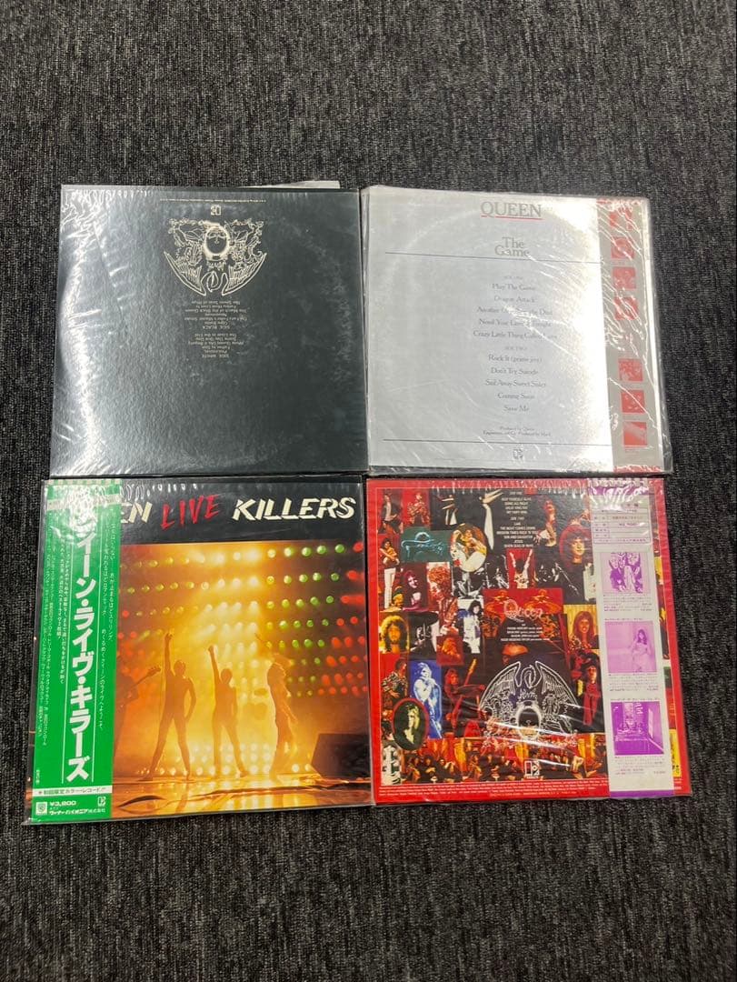QUEEN クイーン　LP レコード　4点まとめ